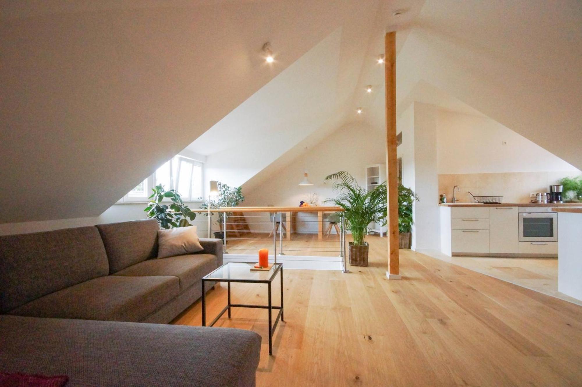 Modernes Und Helles Apartment Im Loft Stil 海德堡 外观 照片